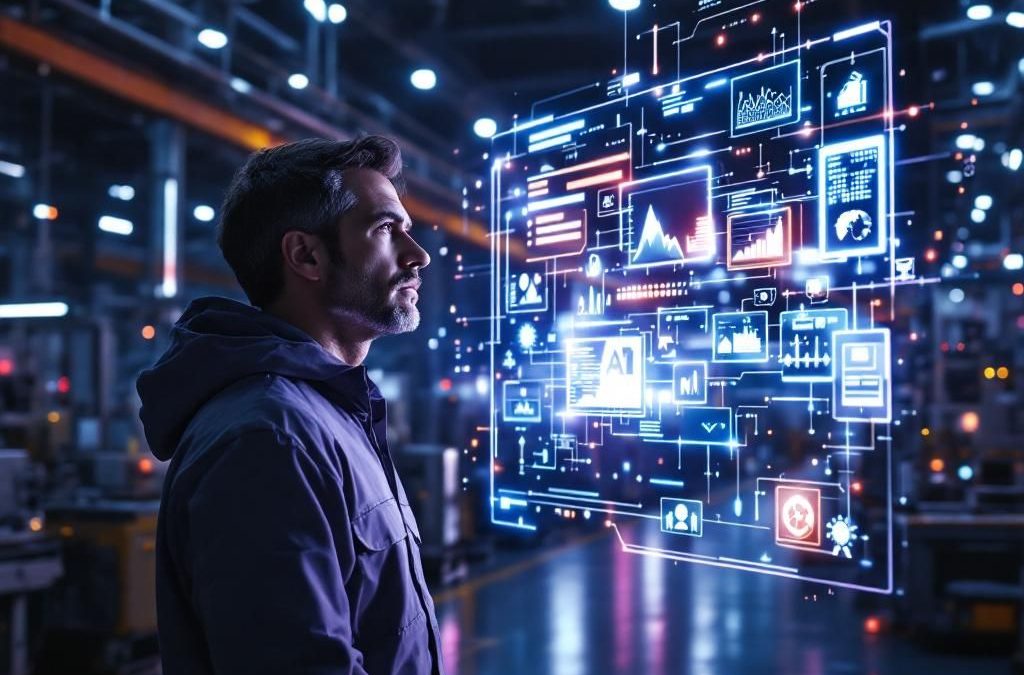 Decisões Inteligentes: Como a IA Acelera a Tomada de Decisão Estratégica no Chão de Fábrica