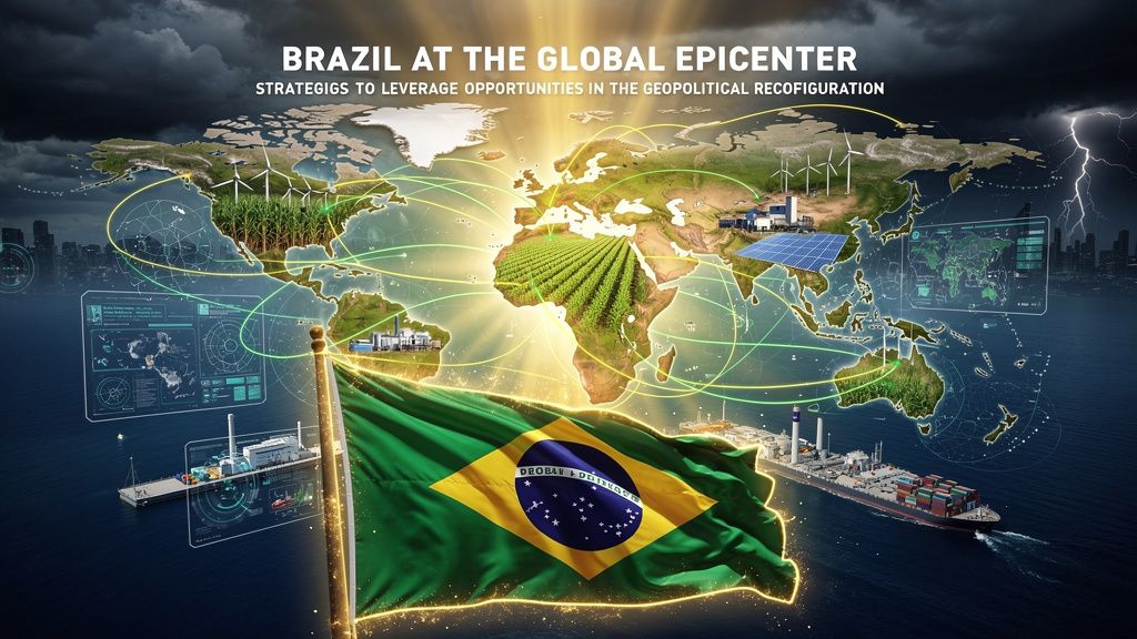 2026: Brasil no Epicentro Global – Estratégias para Alavancar Oportunidades na Reconfiguração Geopolítica